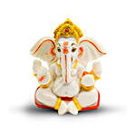 Ganesha Long Ears Full Red 4 inch