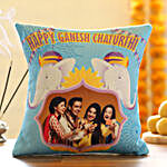 Ganesh Chaturthi Personalised Cushion
