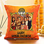 Personalised Ganesh Chaturthi Family Cushion