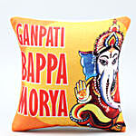 Colourful Ganpati Bappa Cushion