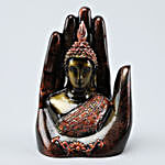 Buddha Hand Idol- Metallic Green