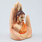 Buddha Hand Idol- Orange