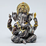 Grey Marble Lord Ganesha Idol
