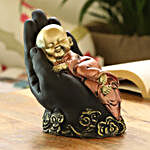 Little Monk On Hand Idol- Black & Golden