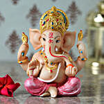 Lord Ganesha Idol- Pink
