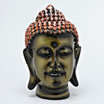 Metallic Green Buddha Idol