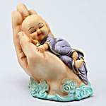 Sleeping Monk On Hand Idol- Violet