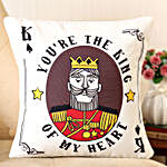 You're The King Printed Cushion