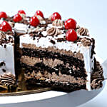 Zig Zag Black Forest Cake- Half Kg