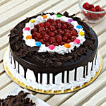 Cherry Black Forest Cake- Half Kg