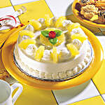 Delicious Pineapple Cream Cake Eggless- 1 Kg