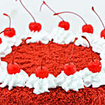 Fresh Red Velvet Cream Cake Eggless- 1 Kg