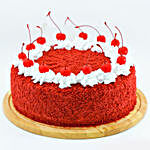 Fresh Red Velvet Cream Cake Eggless- 2 Kg