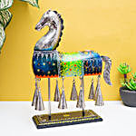 Horse with Bell Table Decor