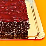 Exquisite Square Blueberry Cake- 2 Kg Eggless