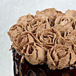 Floral Round Chocolate Cake- 2 Kg