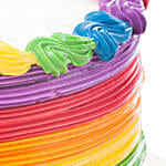 Colourful Cream Pineapple Cake- 1 Kg