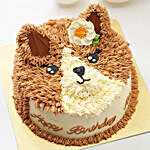 Sweet Cat Design Cake- Black Forest 2 Kg Eggless