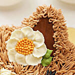 Sweet Cat Design Cake- Truffle 2 Kg Eggless