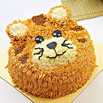 Sweet Tiger Design Cake- Chocolate 2 Kg