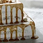 Chocolaty Golden 2 Tier Cake- 1.5 Kg