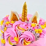 Pink Unicorn Chocolate Cake- 1 Kg Eggless