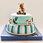 Teddy Bear 2 Tier Truffle Cake- 1.5 Kg