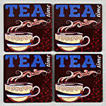 Tea Time Printed Coasters