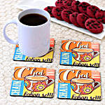 Chai Lover Personalised Coaster Set