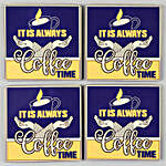 Coffee Time Printed Coasters
