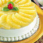 Fresh & Creamy Pineapple Cake Eggless- 1 Kg