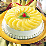Fresh & Creamy Pineapple Cake Eggless- Half Kg