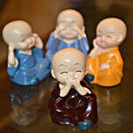 Spiritual Baby Buddha Monks