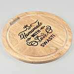 Homemade With Love Personalised Chopping Board