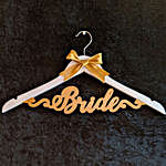Personalised Bridal Wooden Hanger