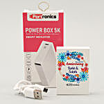 Potronics White Fast Charge Powerbank