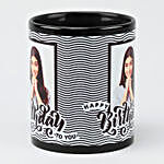 Personalised Striped Birthday Mug