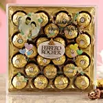 Happy Anniversary Personalised Ferrero Rocher Box