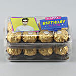 Personalised Ferrero Rocher Birthday Box