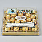 Personalised Love You Ferrero Rocher Box