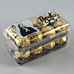 Personalised Thank You Ferrero Rocher Delight Box