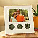 Bubble Clock Personalised Photo Frame