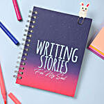 Writing Stories Spiral Notebook