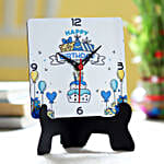 Birthday Themed Printed Table Clock