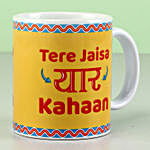 Tere Jaisa Yaar Kahaan Printed White Mug