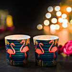 Tropical Flamingo Candle Votives
