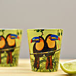 Tropical Toucan Shot Glass