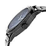 Personalised Black & Navy Blue Watch