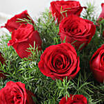 15 Red Roses Arrangement