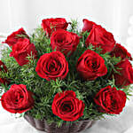 15 Red Roses Arrangement